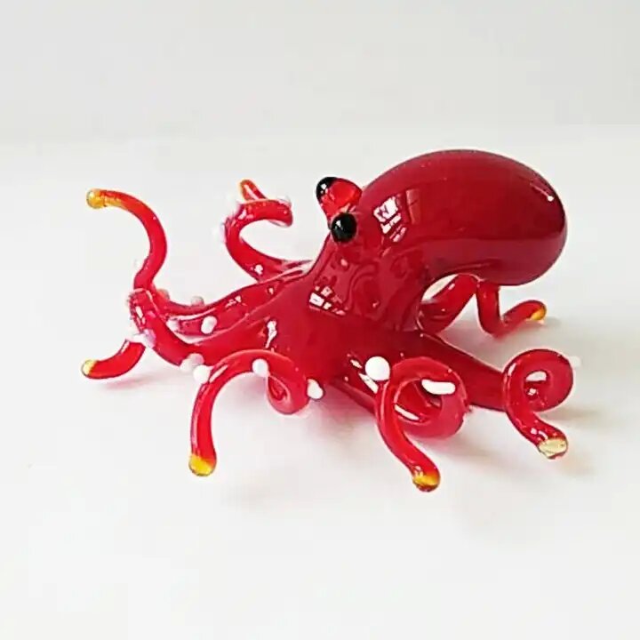 BachPartyGifts octopus crafts murano glass figurines